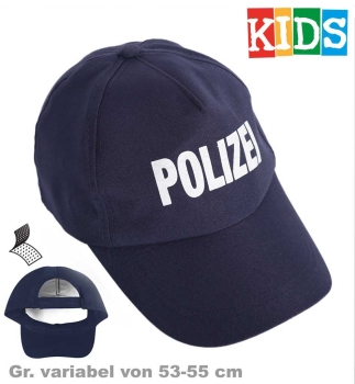 Basecap Polizei blau