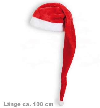 Plush Santa Claus hat, 100cm