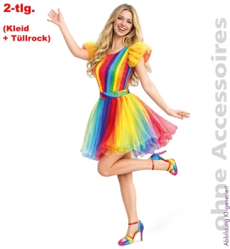 Regenbogenkleid