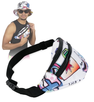 Preview: Gürteltasche Graffiti