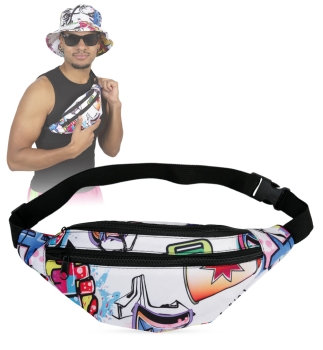 Preview: Gürteltasche Graffiti