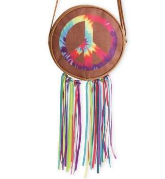Hippie-Tasche, mit Zipper