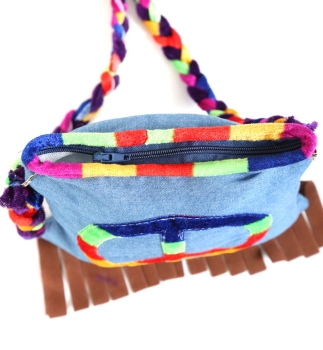 Tasche Hippie mit Peace-Zeichen