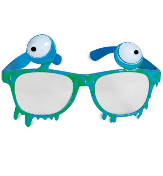 Brille Monster, sort. Farben