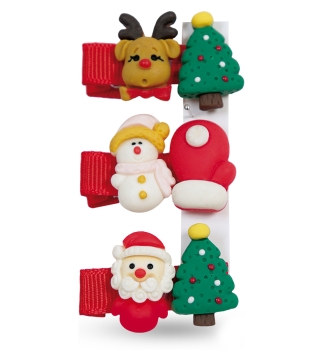 Haarspangen X-Mas