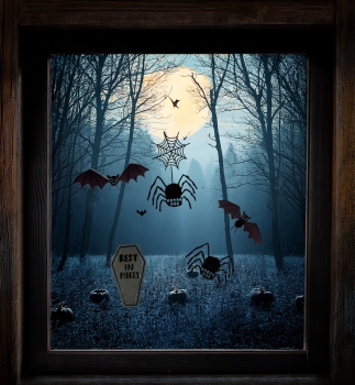 Gel-Sticker "Halloween", sortierte Motive