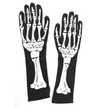 Handschuhe Skelett