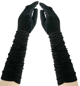 Damen-Handschuhe, schwarz
