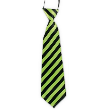 Krawatte gestreift, sort. Farben