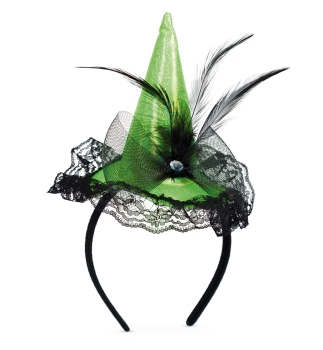 Preview: Haarreif Hexenhut, sortierte Farben