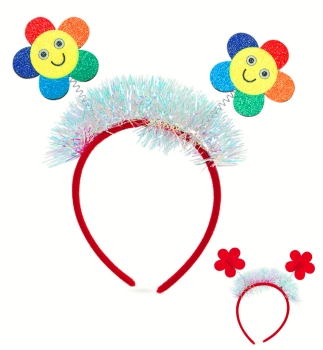 Preview: Haarreif Regenbogen, sortierte Modelle