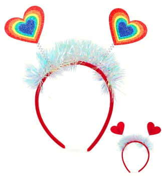 Preview: Haarreif Regenbogen, sortierte Modelle