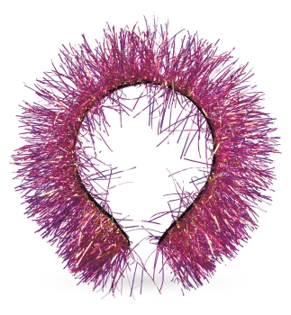 Preview: Haarreif Lametta, sortierte Farben