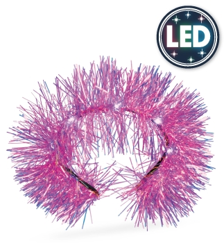 Preview: LED Haarreif Lametta, sortierte Modelle