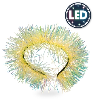 Preview: LED Haarreif Lametta, sortierte Modelle