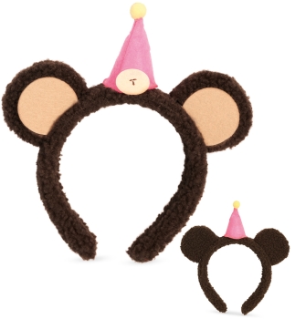 Preview: Haarreif Bär mit Hütchen