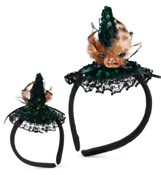 Preview: Haarreif Hexe, sortierte Modelle