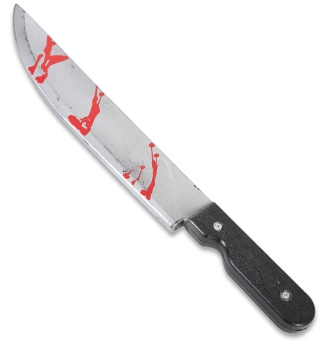 Messer mit Blutoptik