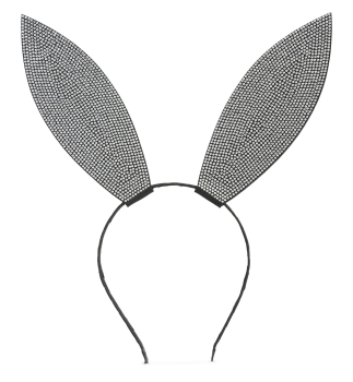 Hasen-Ohren mit Strass