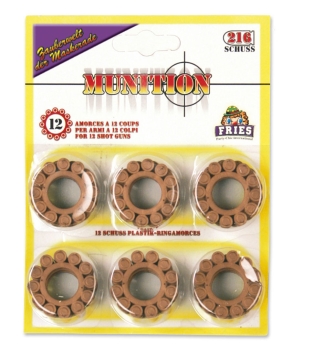 Spielzeugmunition 12er-Ring