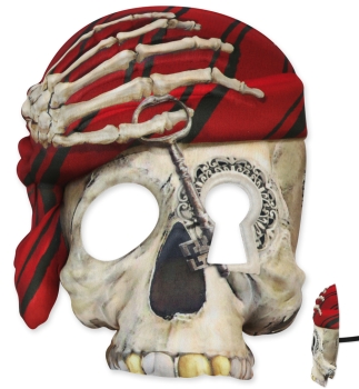 Maske Pirate Skull