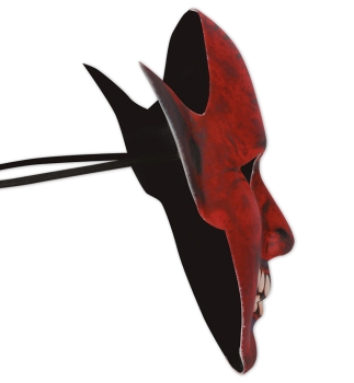 Maske Grinseteufel