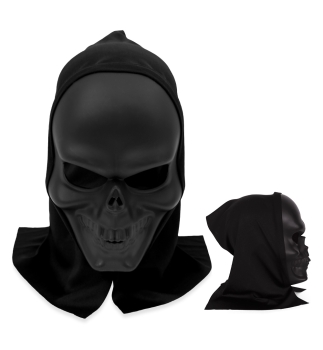 Maske Dark m. Haube