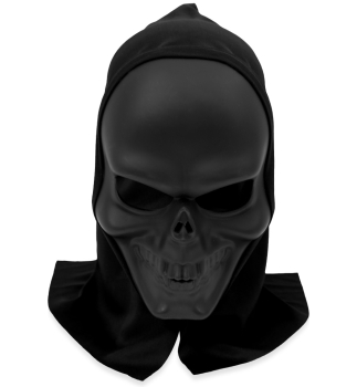 Maske Dark m. Haube