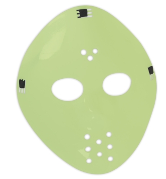 Hockey Halbmaske GID (Glow in the Dark)