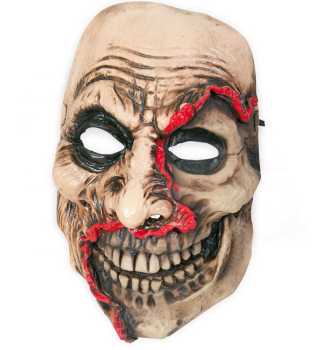 Halbmaske Horror, sort. Modelle