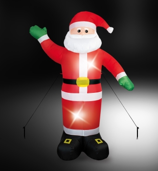 Preview: Nikolaus aufblasbar