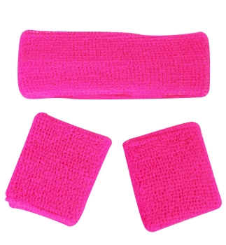 80s sweatband set