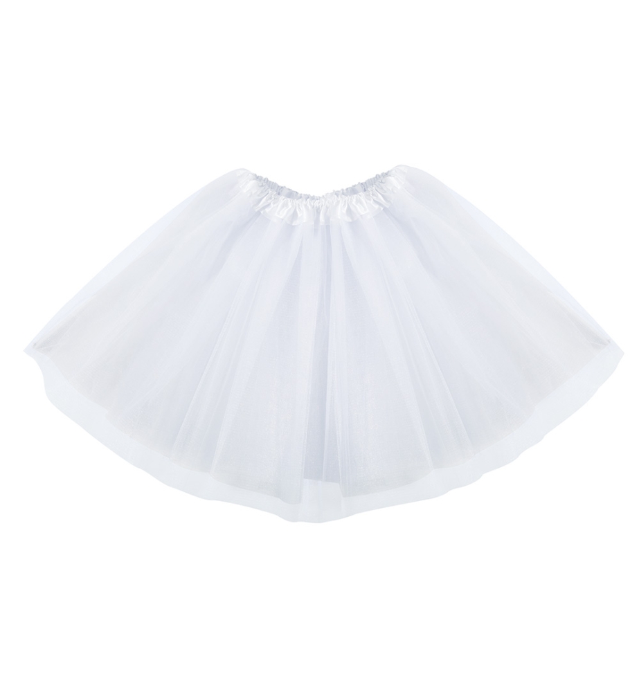 Tulle skirt white