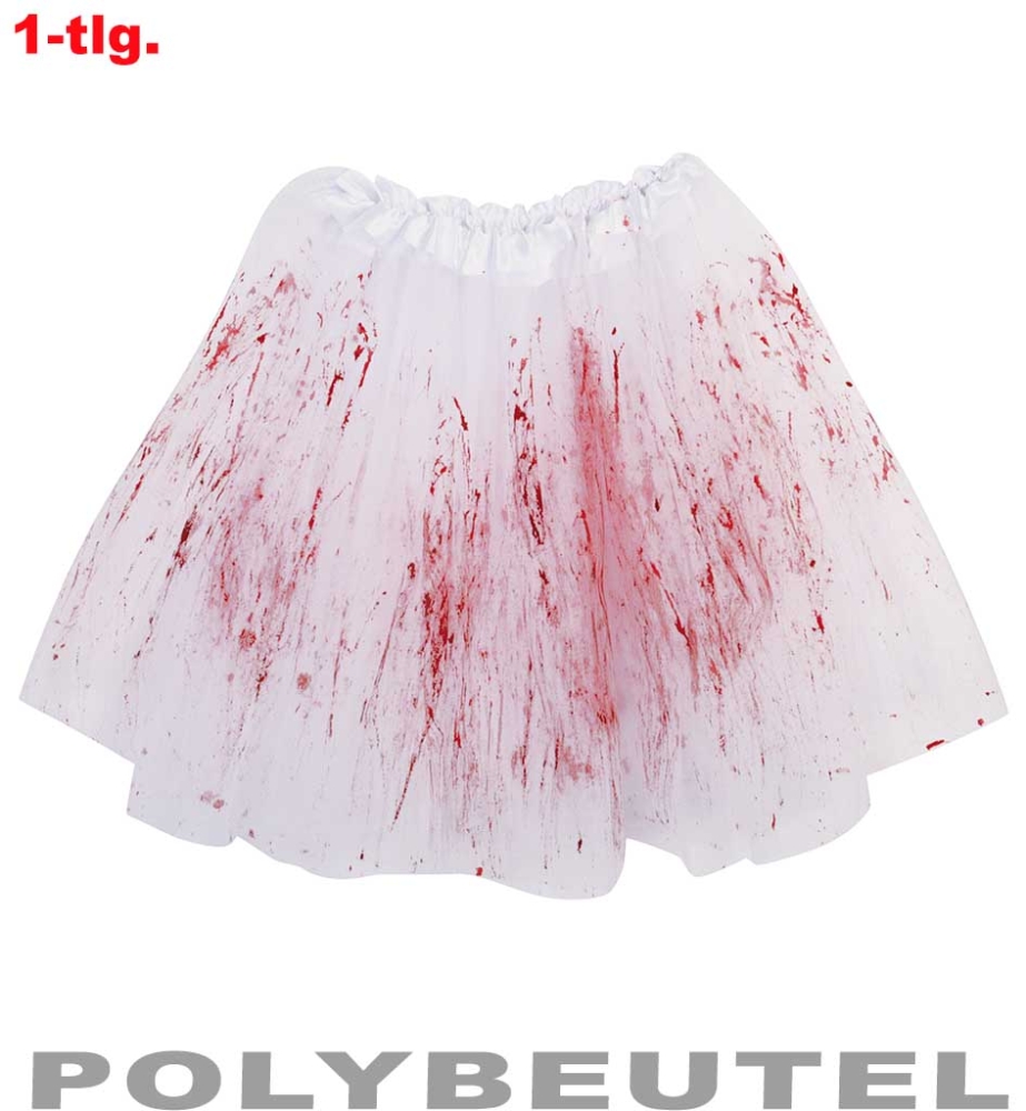 Tüllrock PB weiß Blut