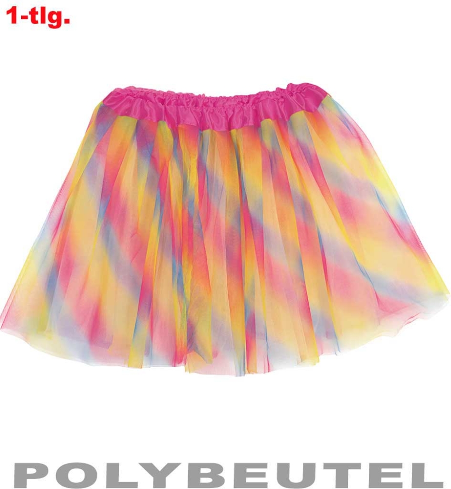 Tüllrock Regenbogen