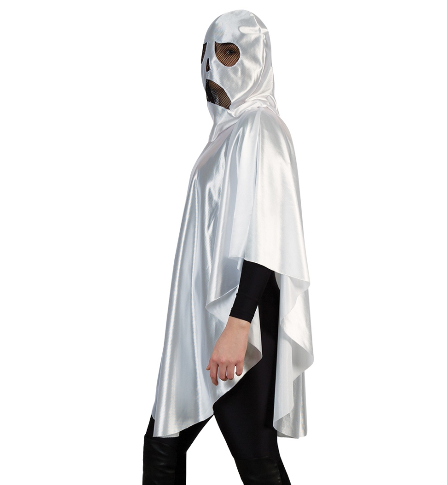 Umhang Geist, mit Kapuze