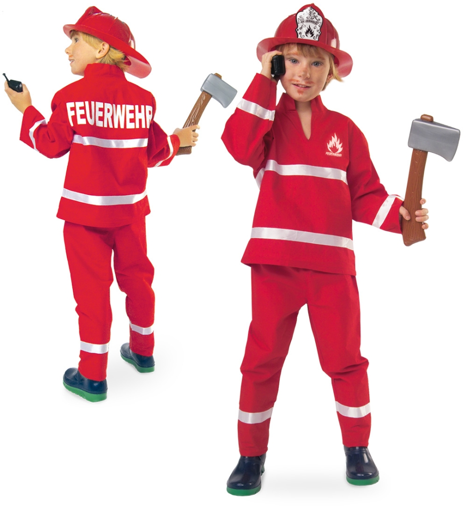 Feuerwehrmann rot