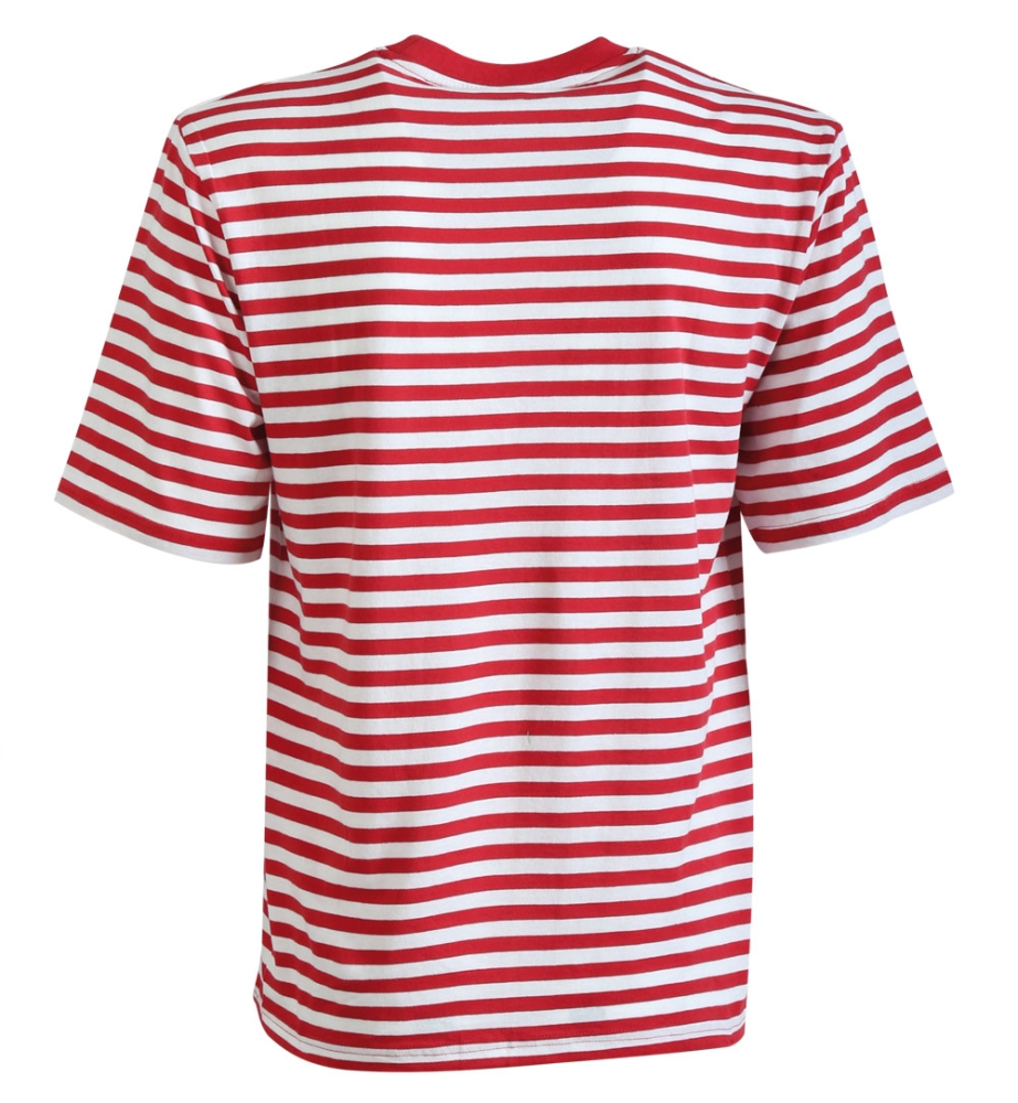 Ringel-T-Shirt rot/weiß PB