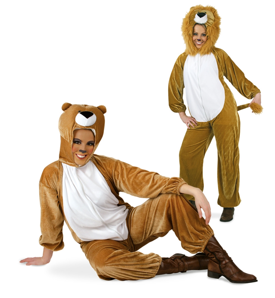 Animal onesie with hood