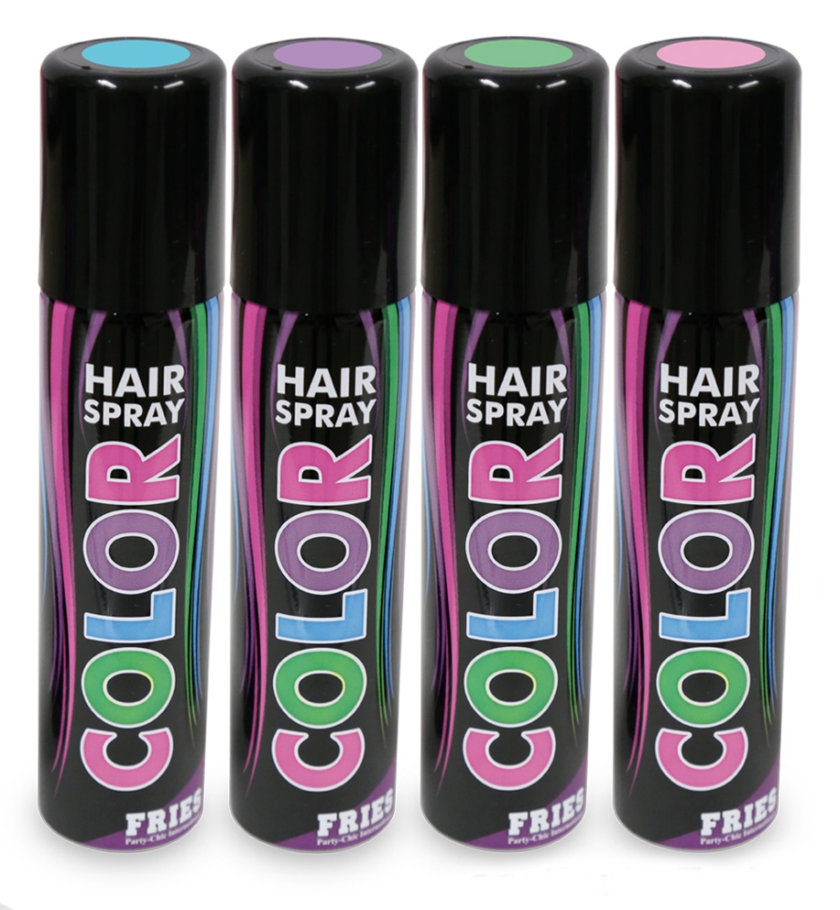 Hairspray PASTELL, sort. Farben