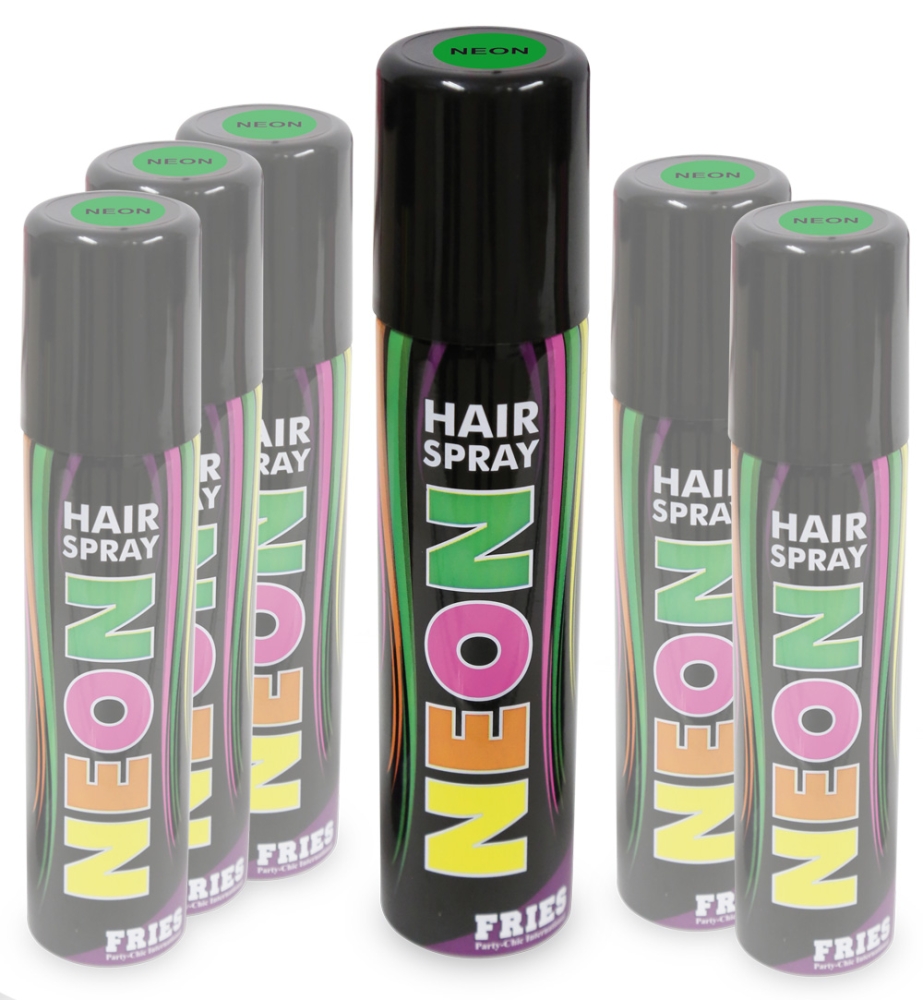 Neon hairspray