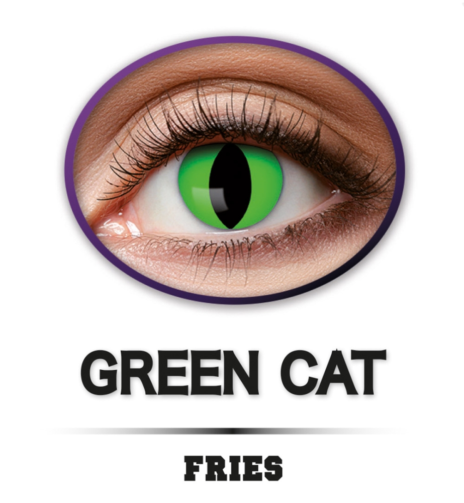 Fun-Linsen Green Cat