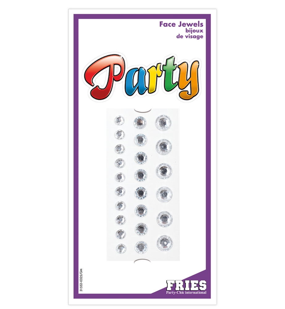 Face Jewels, sortierte Modelle