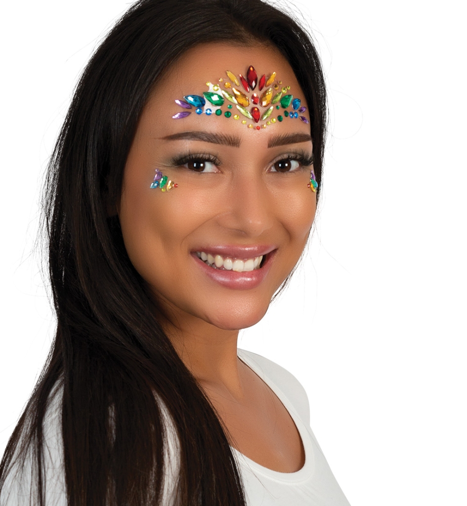 Face Jewels "Regenbogen"