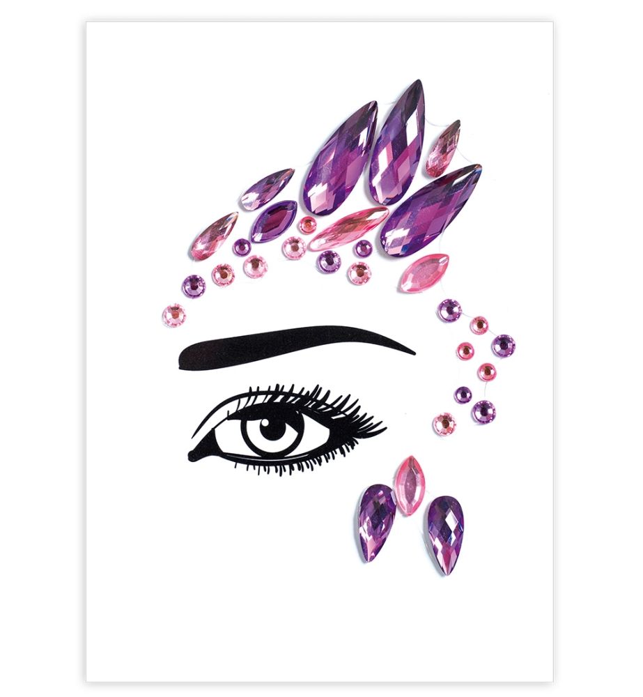 Face Jewels, sortierte Modelle