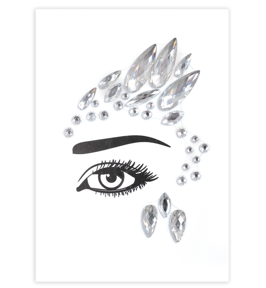 Face Jewels, sortierte Modelle