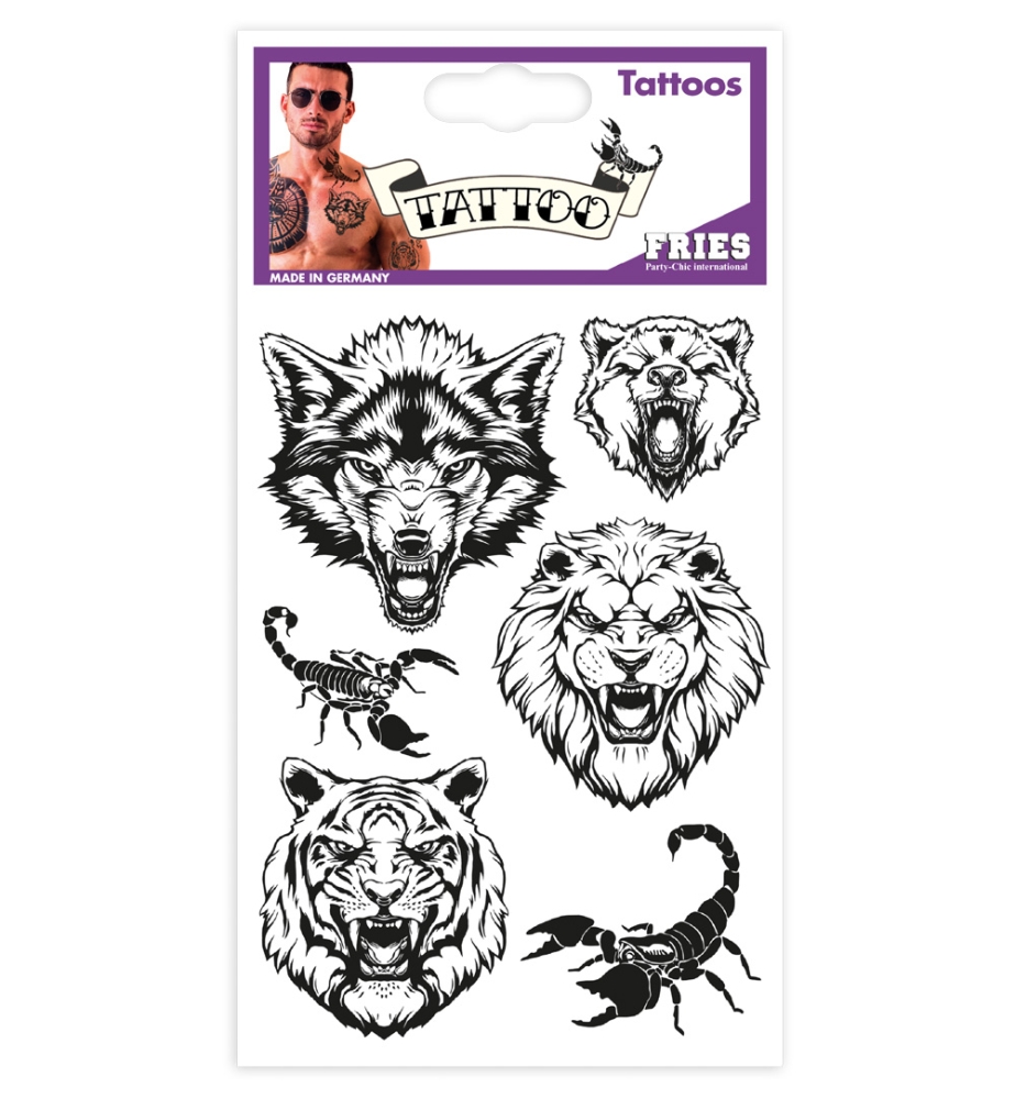 Power Tattoos sortiert