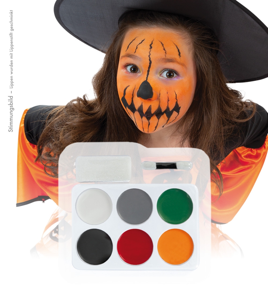 Schminkset Halloween 6er