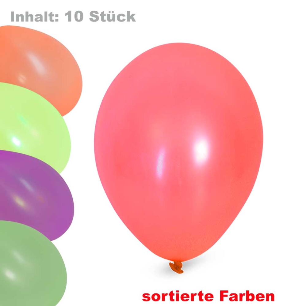Luftballons neon