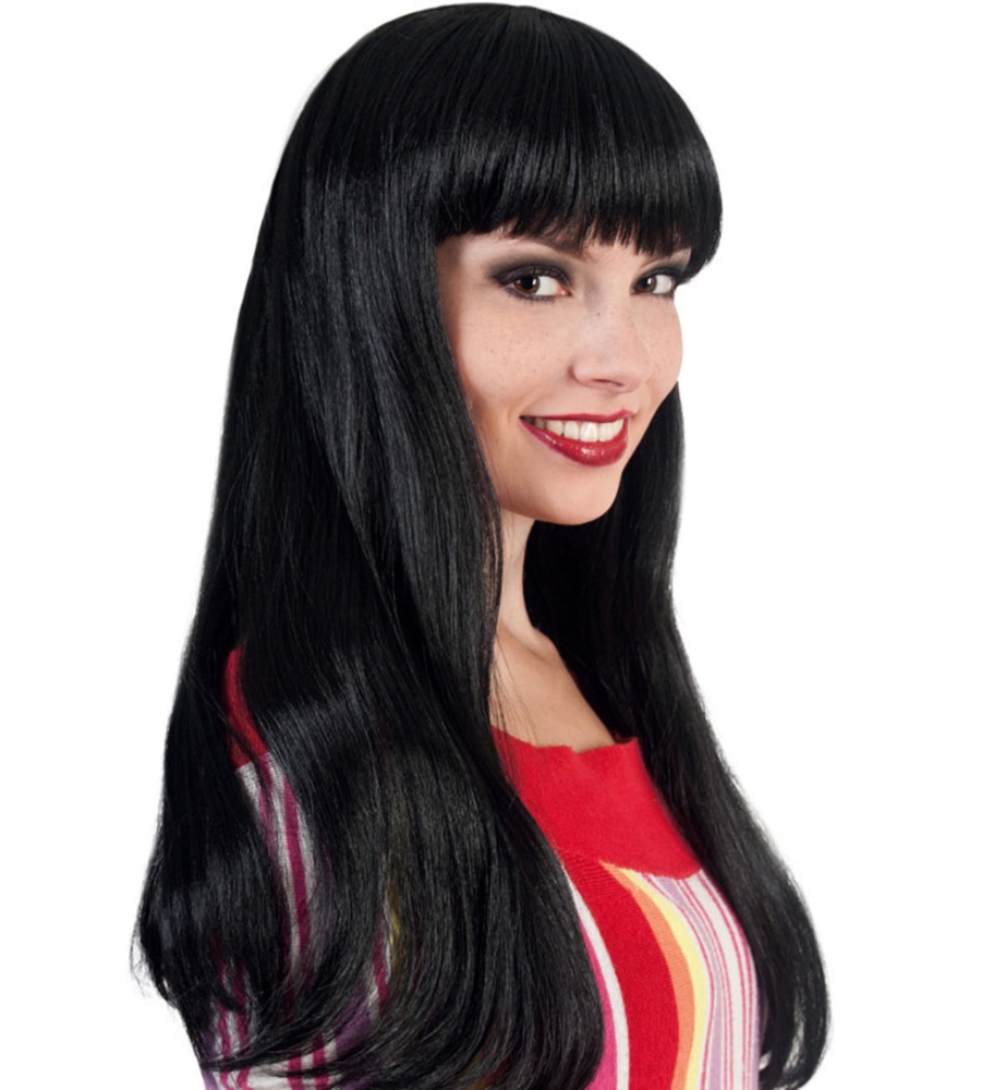 Black Lilo wig